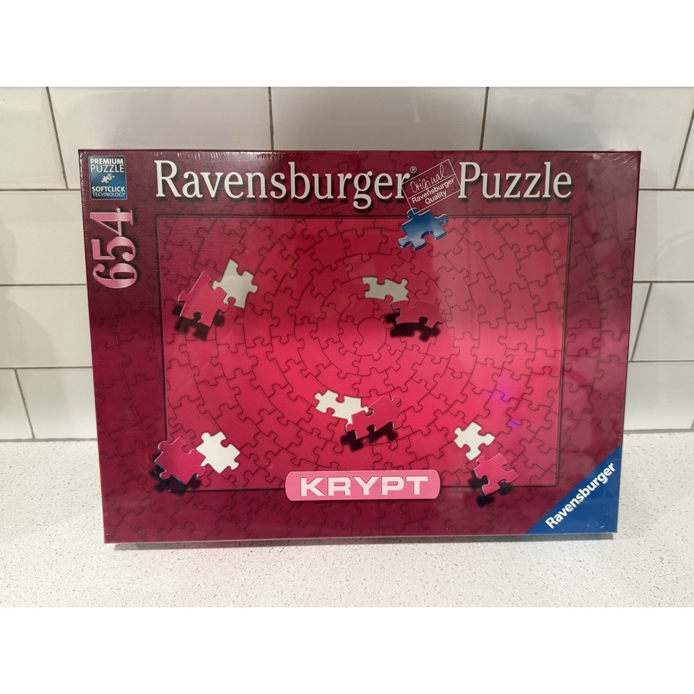 Ravensburger Krypt Pink 654 Piece Jigsaw Puzzle for Adults - 16564 - Brand New
